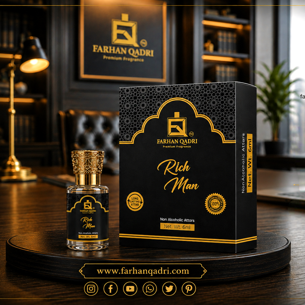 Farhanqadri Rich Man Luxury  Attar Perfume