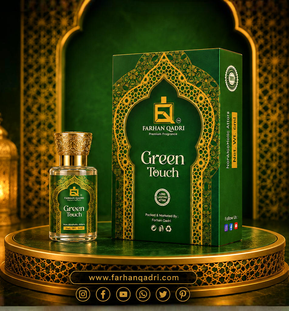 Farhanqadri Green Touch Luxury Attar Perfume