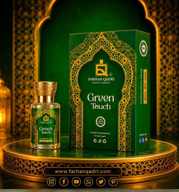 Farhanqadri Green Touch Luxury Attar Perfume