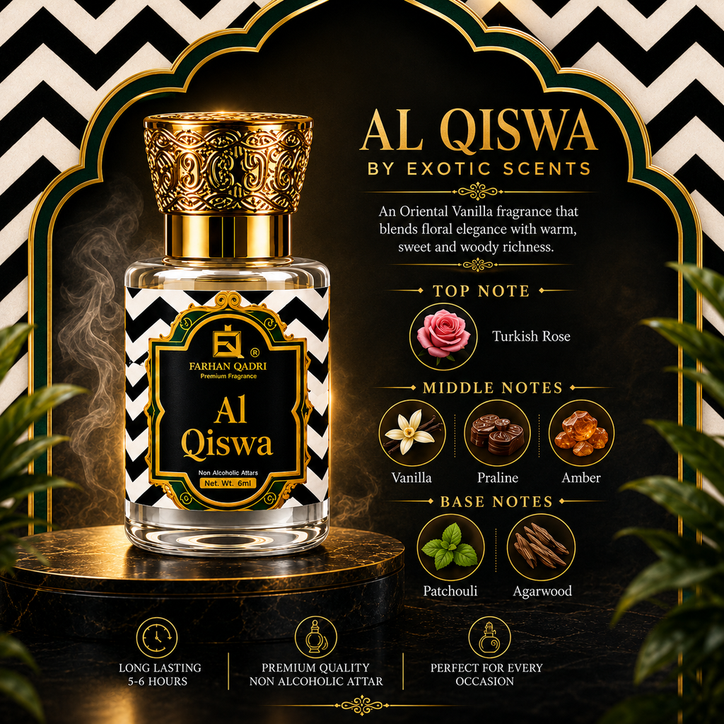 Farhanqadri Al-Qiswa Luxury Attar Perfume