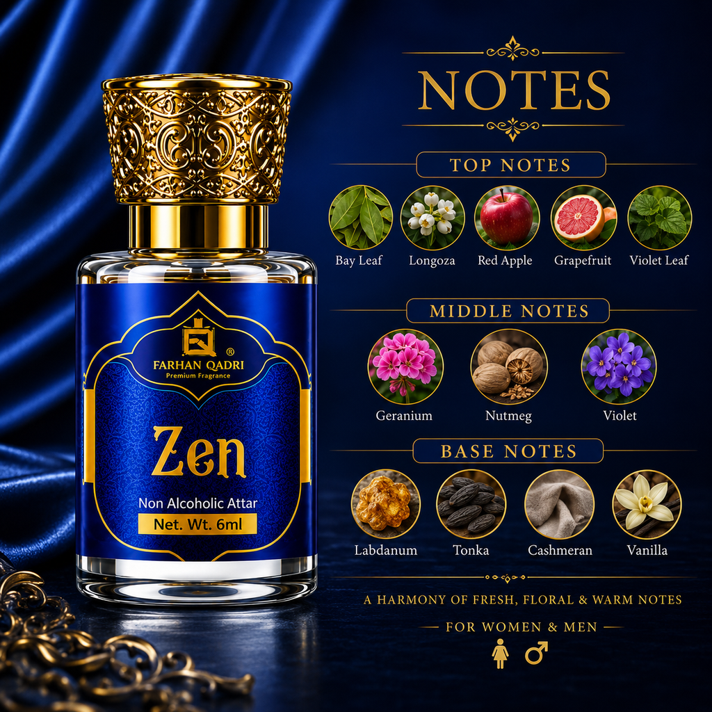 Farhanqadri Zen Luxury Attar Perfume