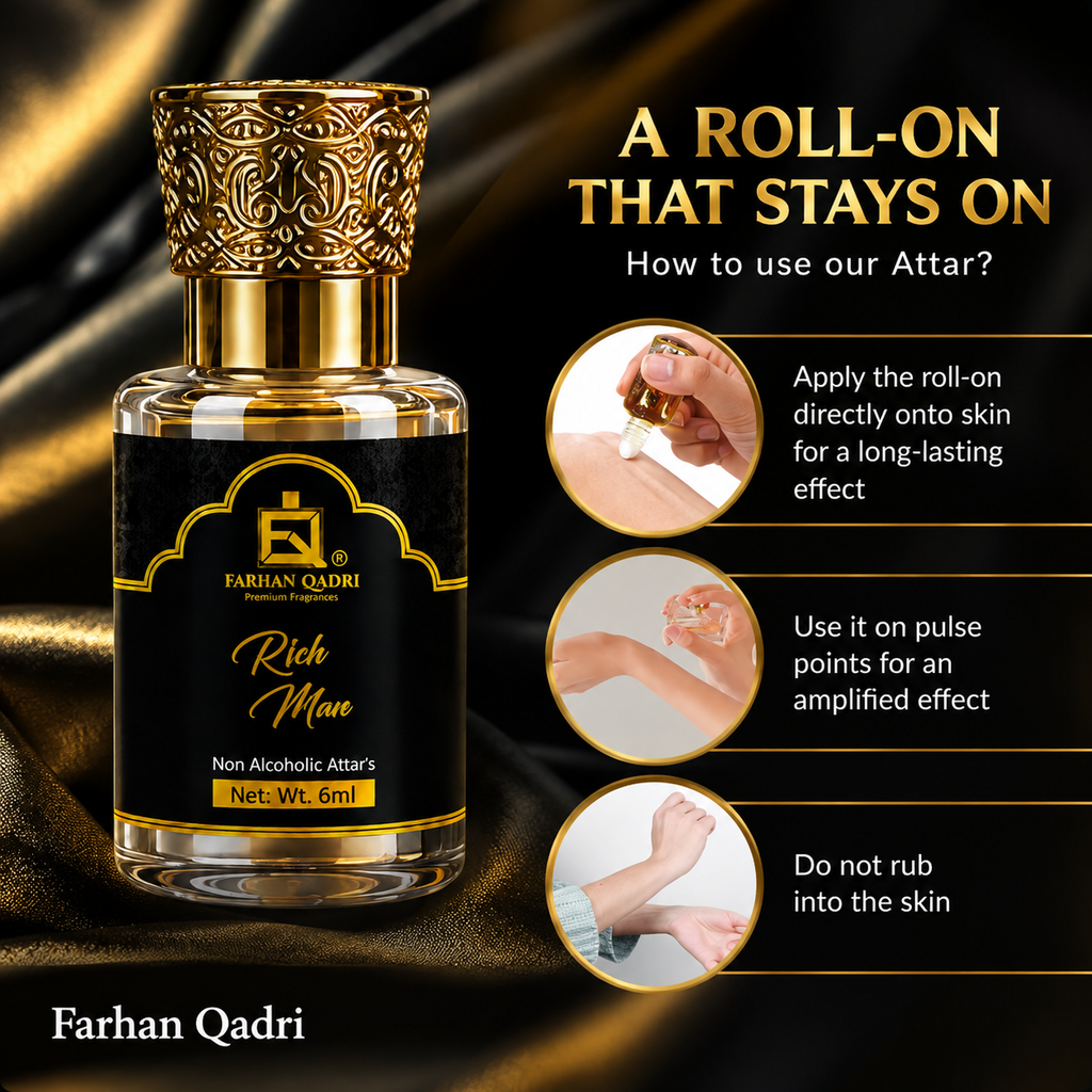 Farhanqadri Rich Man Luxury  Attar Perfume