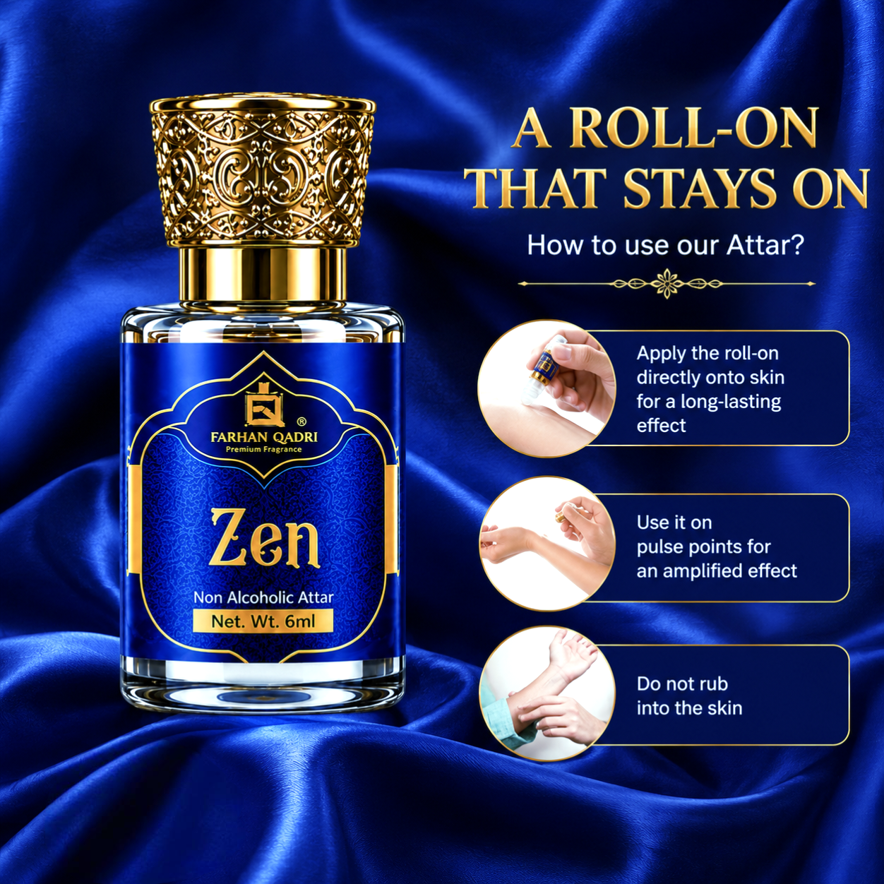 Farhanqadri Zen Luxury Attar Perfume